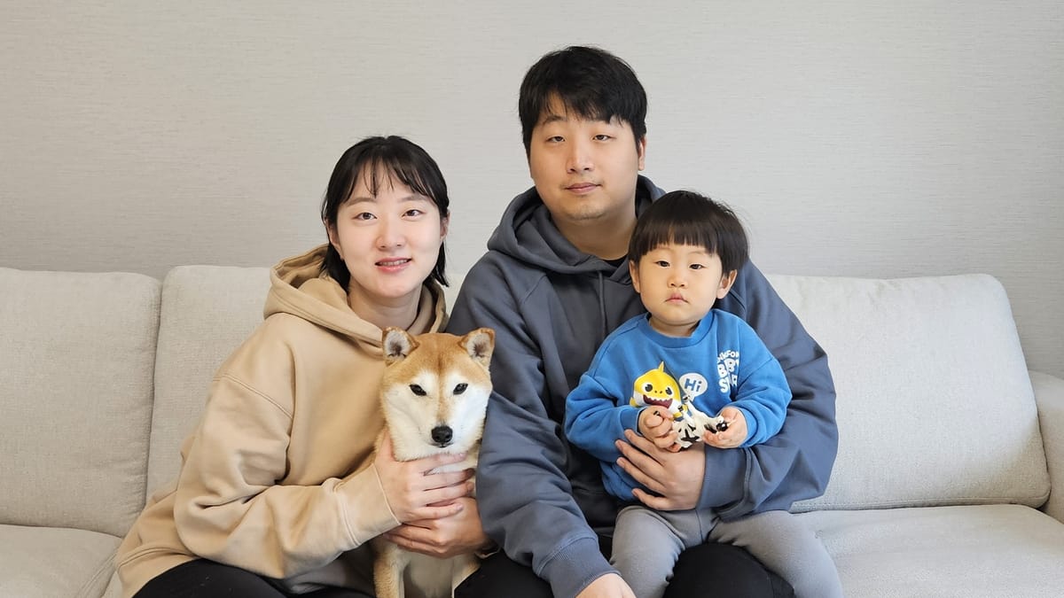 첫 가족 사진